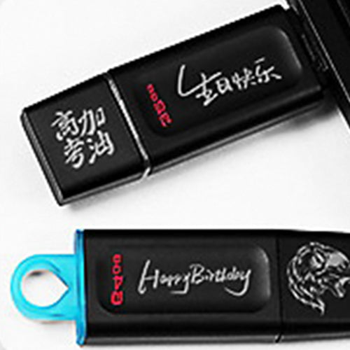 プラスチックへの彫刻例