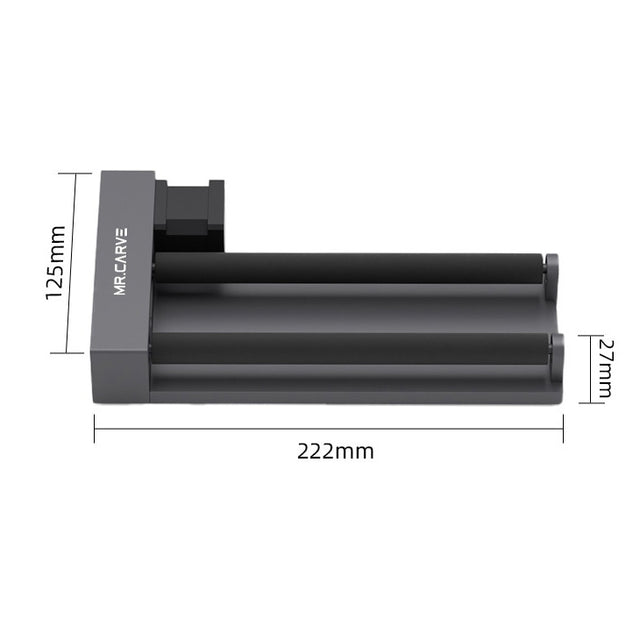 レーザー彫刻機アクセサリーローラー 12W S4 UV M1 M4 A7MINIPRO DJ6PRO オプション レーザーカッター LASER-ROLLER-R3