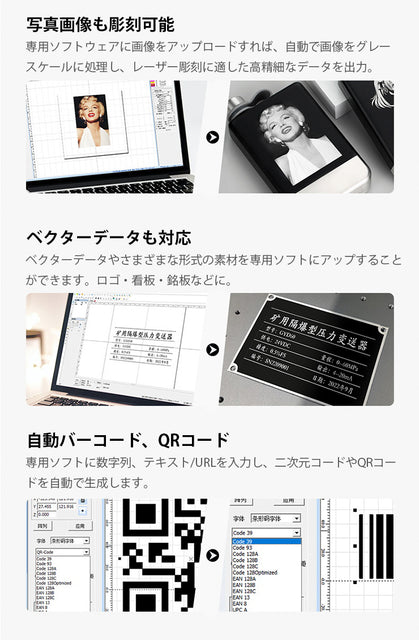 レーザー彫刻機 LASER-DAJAS4