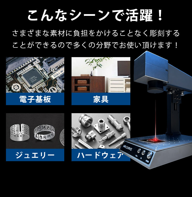 レーザー彫刻機 MR.CARVE DAJA LASER M1Pro