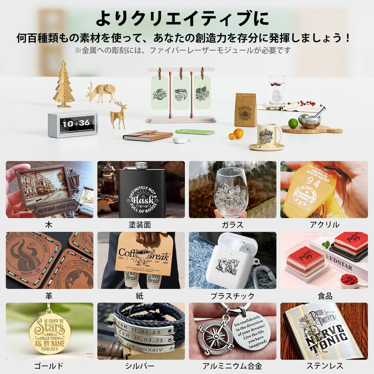 レーザー彫刻機 加工機 レーザー 加工 カッター ダイオードレーザー ファイバーレーザー MrCarve-V1